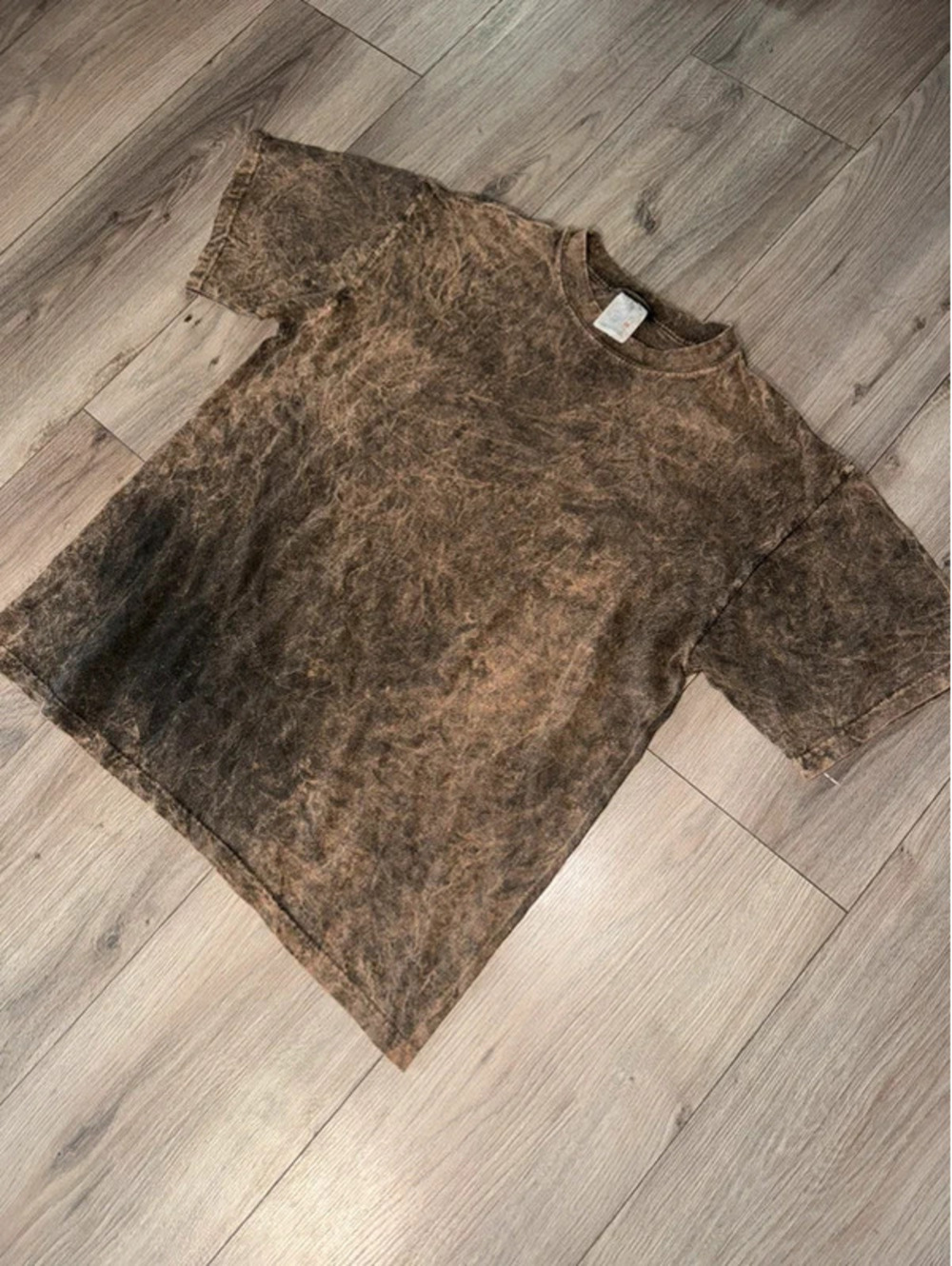 1990s acid wash blank t-shirt